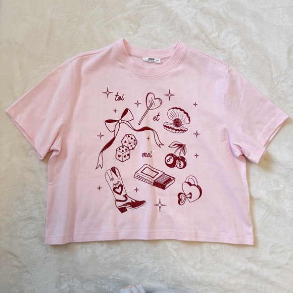 ARDENE | Graphic Boxy Tee - Picture 4 of 8